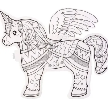 Colorloon Nafukovací omalovánky box Jednorožec (1ks)