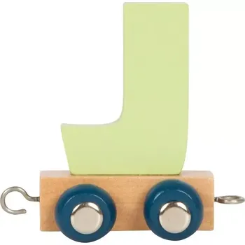 small foot Polární vláček abeceda písmenko J