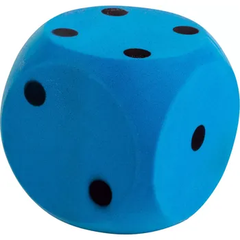 plyšák Androni Kostka měkká 10 cm modrá