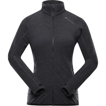 Dámská mikina Alpine Pro Onneca Dámská funkční mikina LSWB410 černá M-L