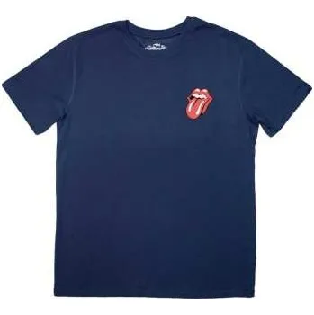 Pánské tričko Merch The Rolling Stones: The Rolling Stones Unisex T-shirt: Mini Classic Tongue (medium) M