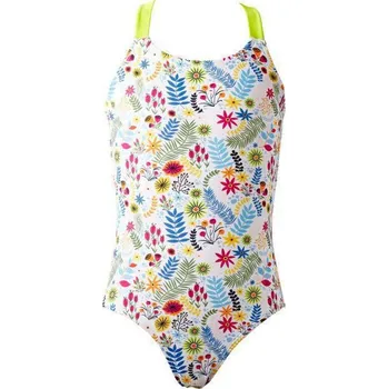 Kojenecké plavky Splash About Dívčí jednodílné plavky Jungle Lime Vel. 12-24 měs.