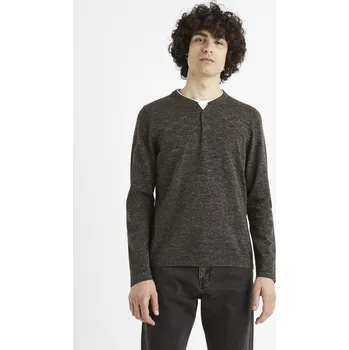 Pánský svetr Celio Melírovaný svetr Cechilll - Pánské Celio hnědá 1998650