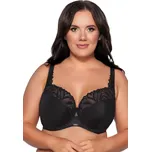 Krajková vyztužená podprsenka Ava 2107 Velikost: 80G, Barva: Černá