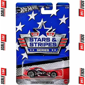 Mattel Hot Wheels Stars & Stripes Series 2013 SRT VIPER 1/5