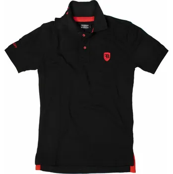 Pánské tričko Pánská polokošile s krátkým rukávem Bobroff Černá Velikost: L