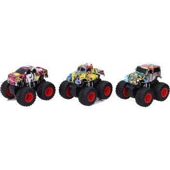 autíčko HračkyXL Auto terénní na setrvačník 12 cm