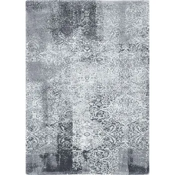 Koberec Breno Kusový koberec LUSH BUDS grey, 133x190 cm, Šedá