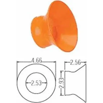 Zahradní hadice Loc-Line 81203 - LOC-LINE 81203 - Kulata tryska pr. 114,30mm k sací hadici 2 1/2"
