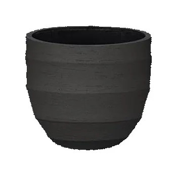 Květináč Luca Lifestyle Květináč Bordo New Egg Pot, Luca Lifestyle, průměr 45 cm, výška 38 cm, barva earth