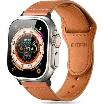 Módní doplněk Tech-Protect | Tech-Protect Natural Fit reminek na Apple Watch 38/40/41mm, brown