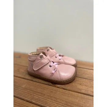 Dívčí zimní obuv Jonap zimní kožené barefoot boty s membránou Bria černá 33