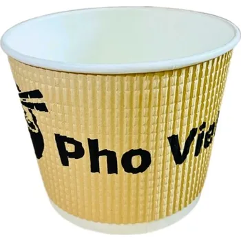 Jednorázové nádobí VIBAL Miska papírová PHO VIET NAM 998ml 25ks/10bal