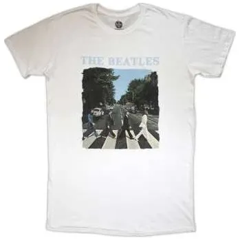 Zahraniční hudba Merch The Beatles: The Beatles Ladies T-shirt Dress: Abbey Road & Logo (large) L