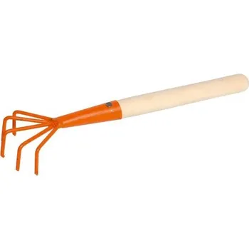 Zahrada Motyčka drábek kovaná s násadou, 5 zubů 144942