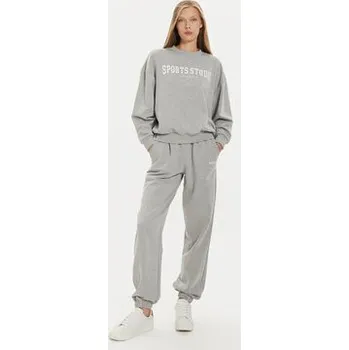 Dámská mikina Athlecia Mikina Giannis W Crew Neck EA243363 Šedá Regular Fit 36