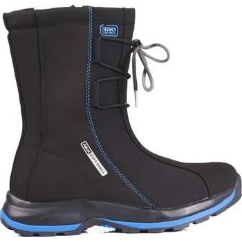 Dívčí sněhule Černo-modré dámské zateplené sněhule 1754B/BL Velikost: 36