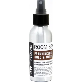 Vůně do bytu Ancient Wisdom Pokojový Sprej - 100ml - Zlato, kadidlo a myrha