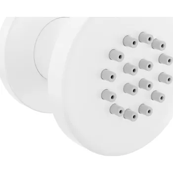 Sprchová hlavice Mexen - podmítková sprchová tryska, kulatá 50 mm, bílá, 79361-20