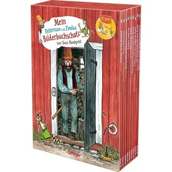 První čtění Pettersson und Findus. Mein Pettersson und Findus Bilderbuchschatz - Nordqvist, Sven