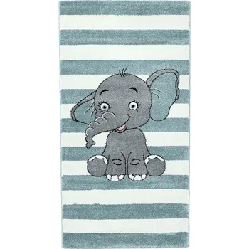 Koberec Breno Kusový koberec Kiddo A1087 blue, 80x150 cm, Modrá