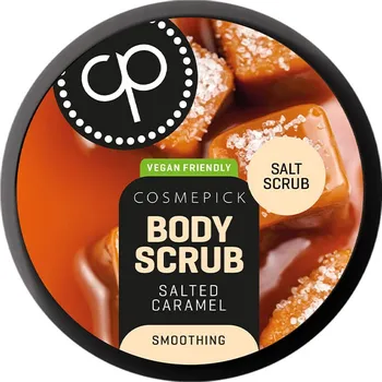 Koupelová kosmetika Cosmepick Salted Carmel tělový peeling s vůní slaného karamelu, 250 g
