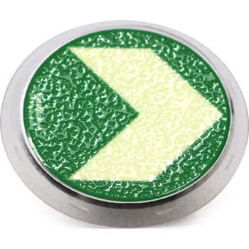 Značení Traiva s.r.o. Podlahové orientační značení na koberec Verze: Kolečko Ø 5 cm, fotoluminiscenční, Kód: 08104