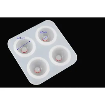 Silikonová forma XC207-11-8 Oči cyrcle 14/7mm