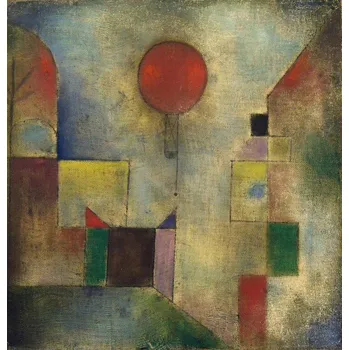 Plakát Plakát, Obraz - Red Balloon, 1922 (no 179), Paul Klee