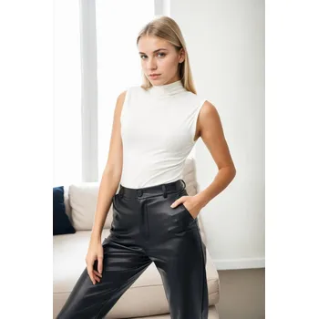 Dámské tričko 18697 Dewberry Sleeveless Women Blouse-WHITE dewberry bílá 2854832