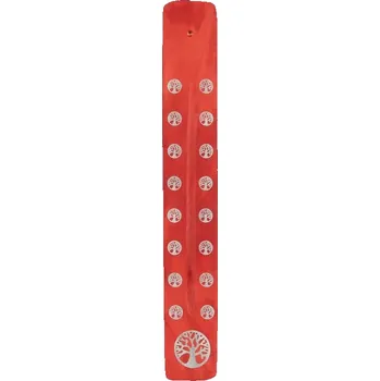 Čajovna Stojánek na vonné tyčinky - Strom života červený (mangové dřevo )