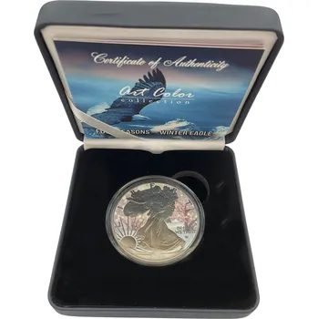 Stříbrná mince 1 Oz American Eagle Four Seasons Series Winter 2022