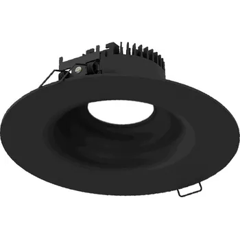 Bodové svítidlo Illuxtron Kruhové vestavné svítidlo Linea 120 HV-FD Barva: Černá, Teplota chromatičnosti: Dim to Warm 2200-3000 Kelvinů, Úhel vyzařování: 80° 892A03BL8H02 Kruhové vestavné svítidlo Linea 120 HV-FD