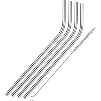 Take it shop Sada nerezových brček s kartáčkem