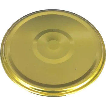 Víčko na zavařovací sklenici Zavařovací víčko ZLATÉ TO 82 S KLIPEM (paster do 105°C) | Zavarovacisklo.cz Počet kusů v balení: 700