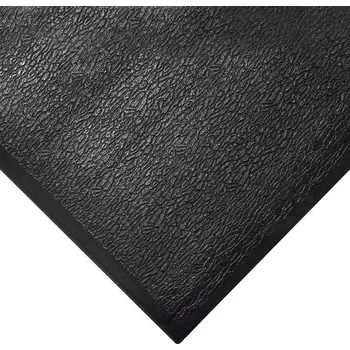Černá gumová protiúnavová průmyslová rohož - 150 x 90 x 1,25 cm (80000648) FLOMAT