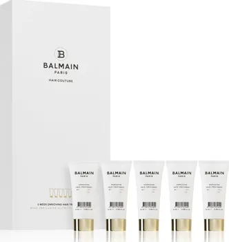 Vlasová regenerace Balmain 5 Week Enriching Hair Treatment revitalizační vlasová kúra 5x 20 ml