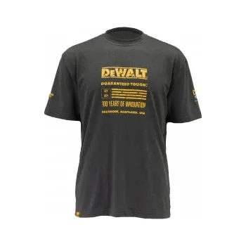 Pánské tričko 50006/L PÁNSKÉ TRIČKO 100LET DEWALT ORIGINAL ŠEDÉ*
