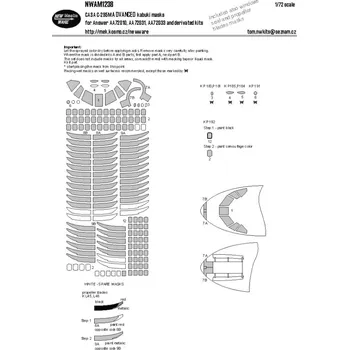 Plastikový model New Ware 1/72 Mask CASA C-295M ADVANCED (ANSWER)