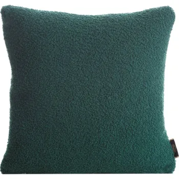 Povlak na polštářek Dekorační povlak na polštář BUKLA v tmavě zelené barvě