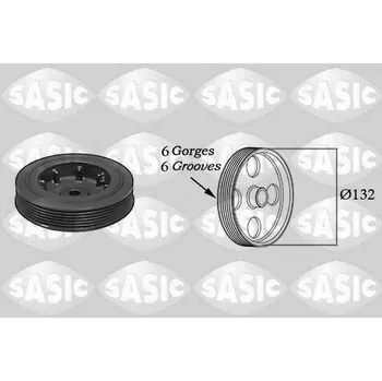 Kladka napínací SASIC (4000701)