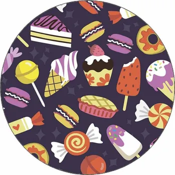 Jedlá dekorace na dort Jedlý papír vzor motýli 19,5 cm