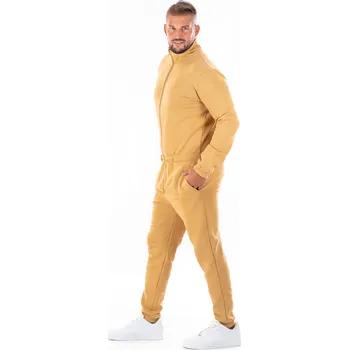 Pánský overall Dendy Pánský overal teplákový dlouhý Sand Velikost: L