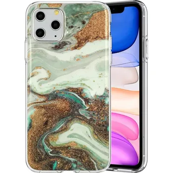 Pouzdro na mobil Marble Glitter pro Xiaomi Redmi 9