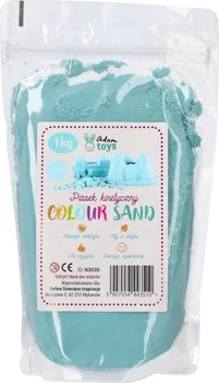 kinetický písek Adam Toys Colour Sand 1 kg světle modrý