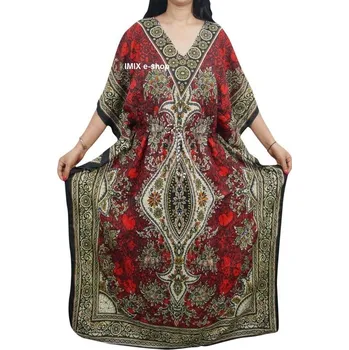 Dámské šaty Kaftan Červený univerzální