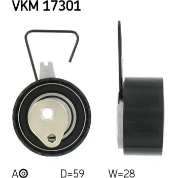 Rozvod motoru Napínací kladka, ozubený řemen SKF (VKM17301)