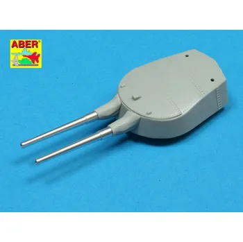 RC náhradní díl Aber Models 1/350 8 pcs 381mm -short barrels for Hood, Repulse