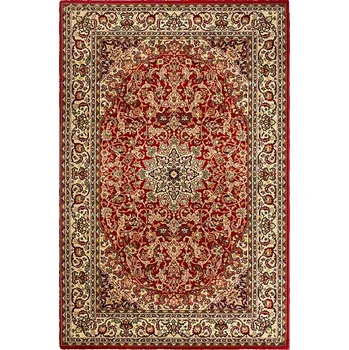 Koberec Breno Kusový koberec SOLID 55/CPC, 133x200 cm, Červená/Vícebarevné