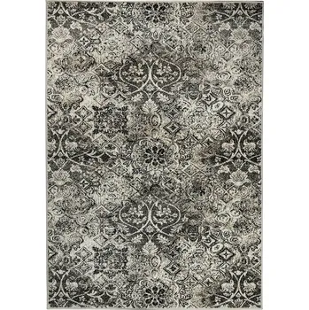 Koberec Breno Kusový koberec PHOENIX 3026 - 0244, 80x150 cm, Vícebarevné/Šedá